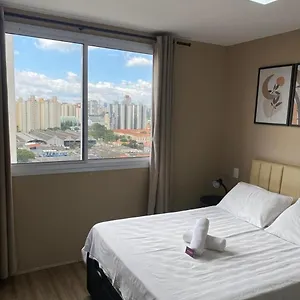 Apartamento Tranquilo Studio No Bras Com Piscina/Metro Bras, São Paulo